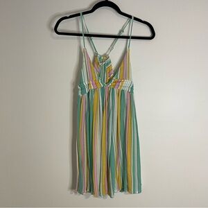 O'Neill Multicolor Striped Mini Dress